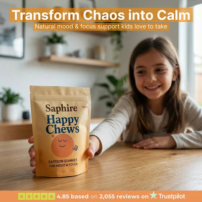 Natural Saffron Mood & Focus Support for Kids