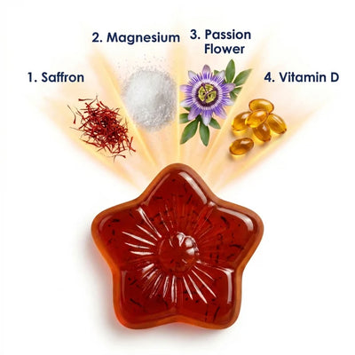 Natural Saffron Mood & Focus Support for Kids